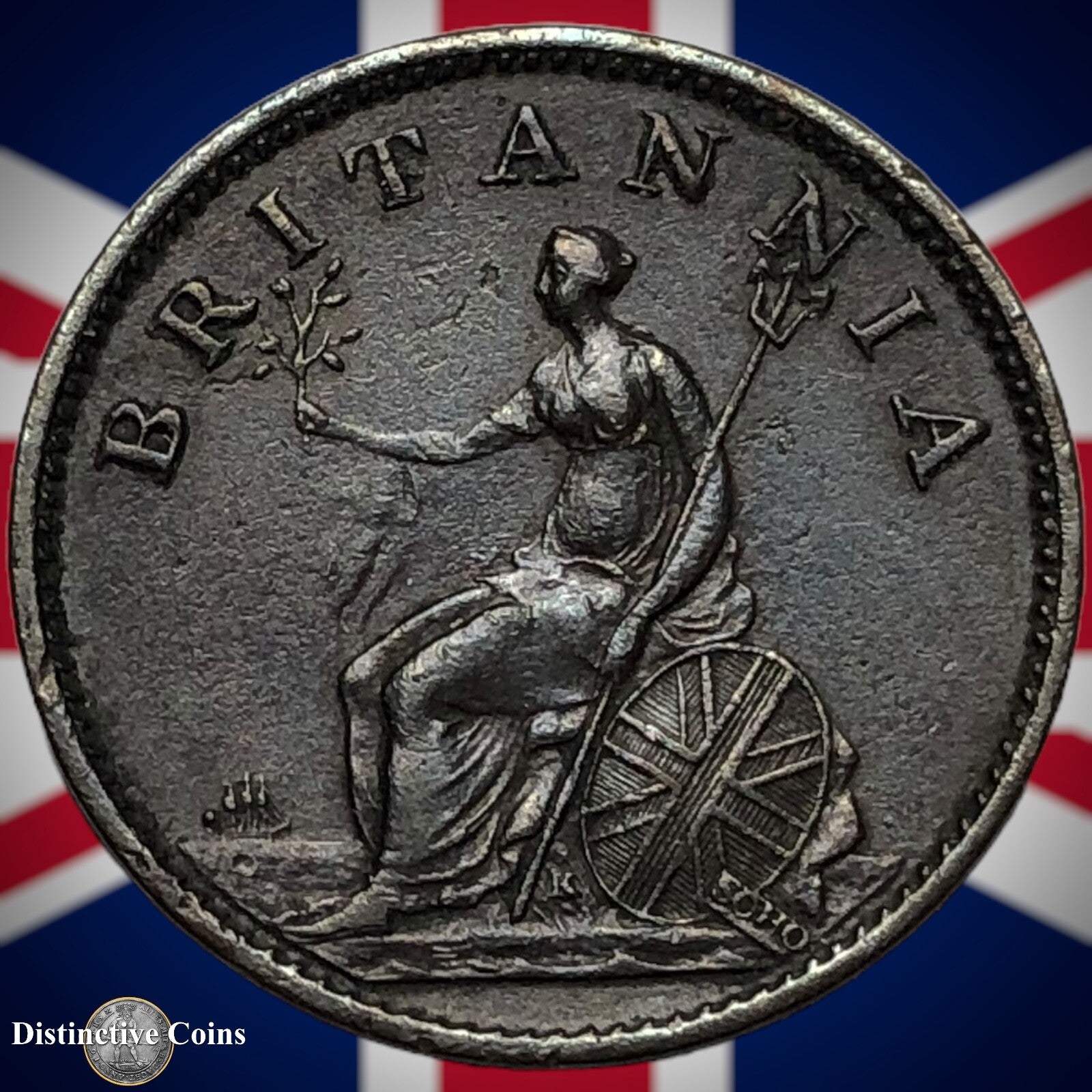 Great Britain 1806 Farthing 1/4d GB3206