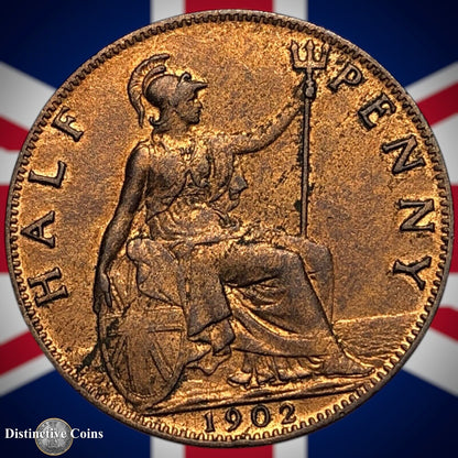 Great Britain 1902 Half Penny 1/2d GB5775