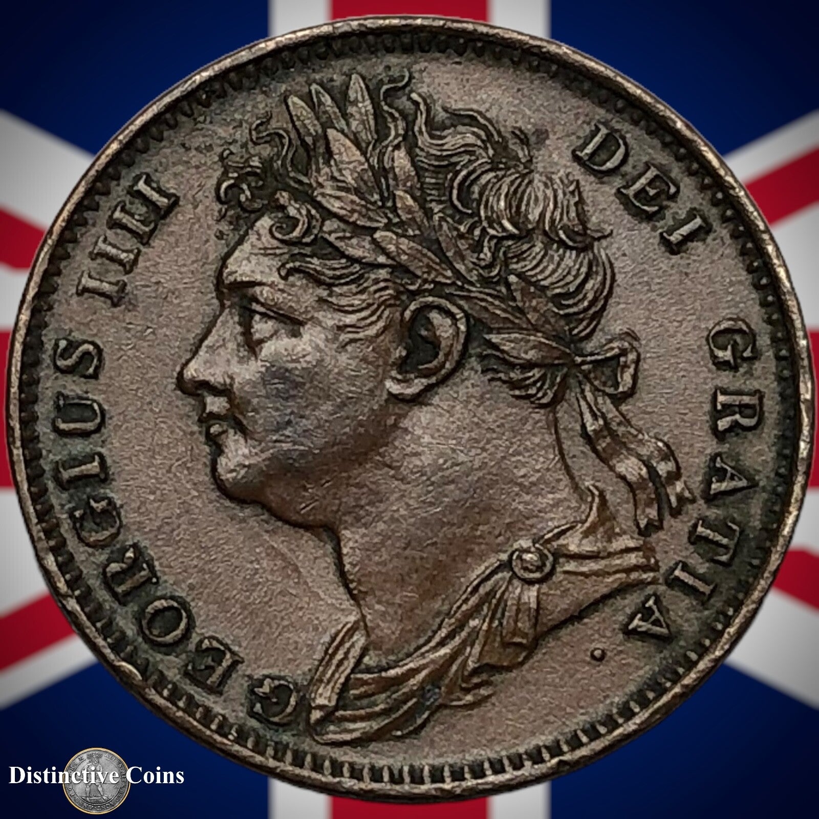 Great Britain 1826 Farthing 1/4d GB3330