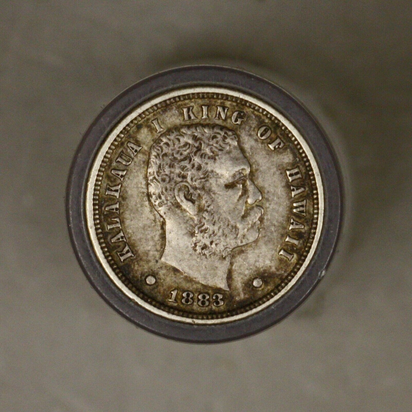 Hawaii 1883 10 Cents XF