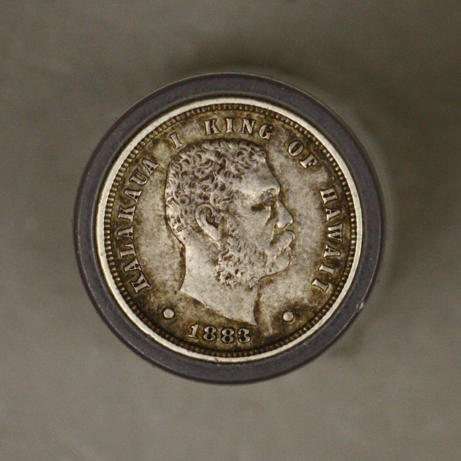 Hawaii 1883 10 Cents XF