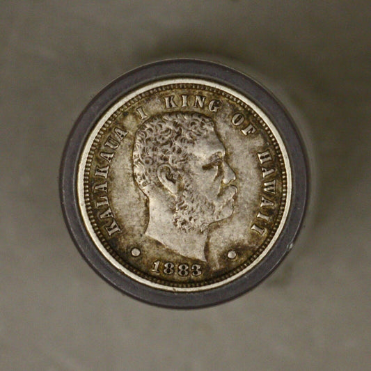 Hawaii 1883 10 Cents XF
