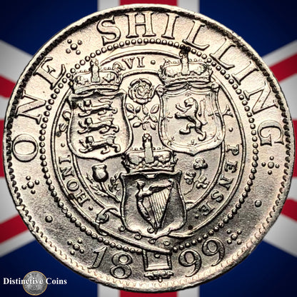 Great Britain 1899 British One Shilling GB0706