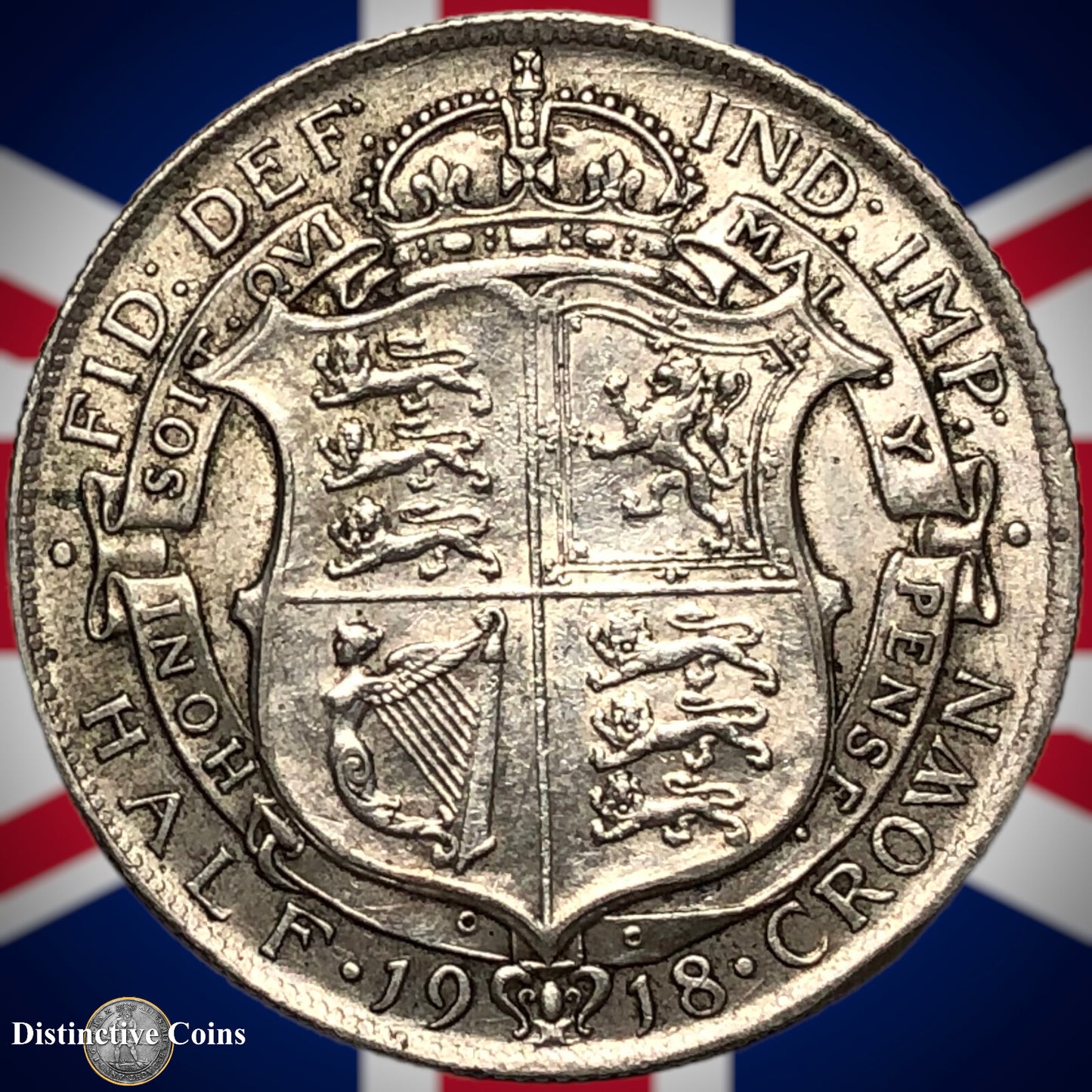 Great Britain 1918 Half Crown GB1286