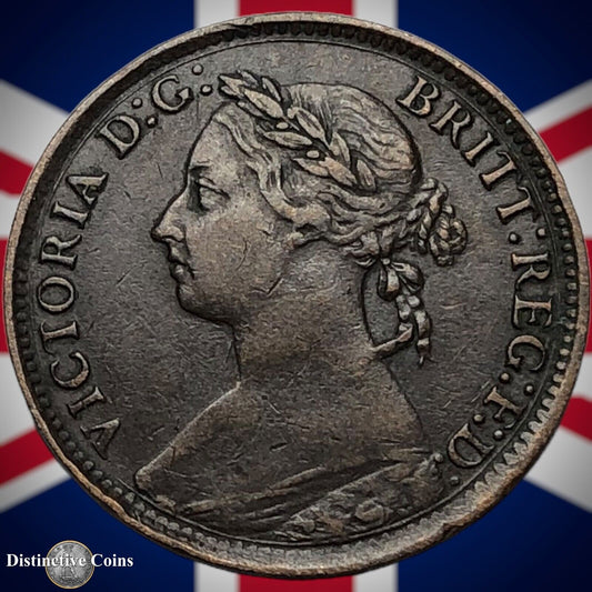 Great Britain 1895 Farthing 1/4d GB4392