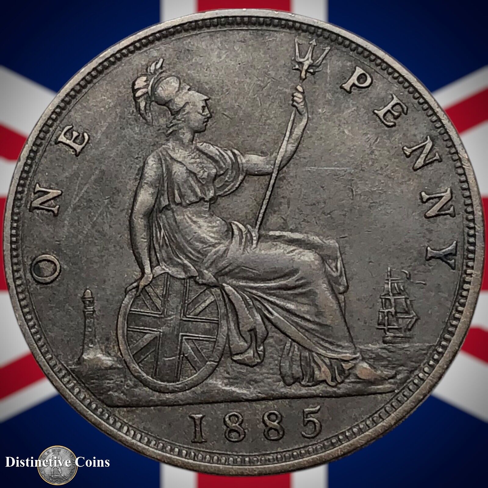 Great Britain 1885 Penny 1d GB6450