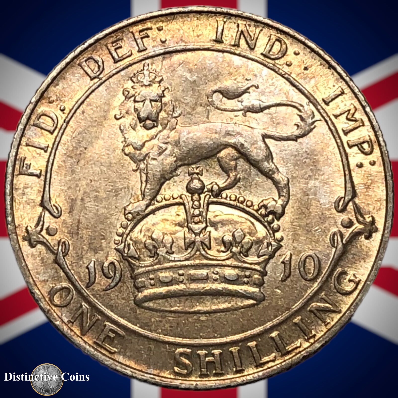 Great Britain 1910 One Shilling GB0896
