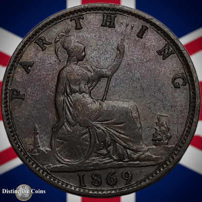 Great Britain 1869 Farthing 1/4d GB3637