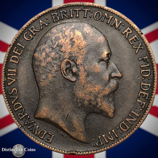 Great Britain 1910 Penny 1d GB6724