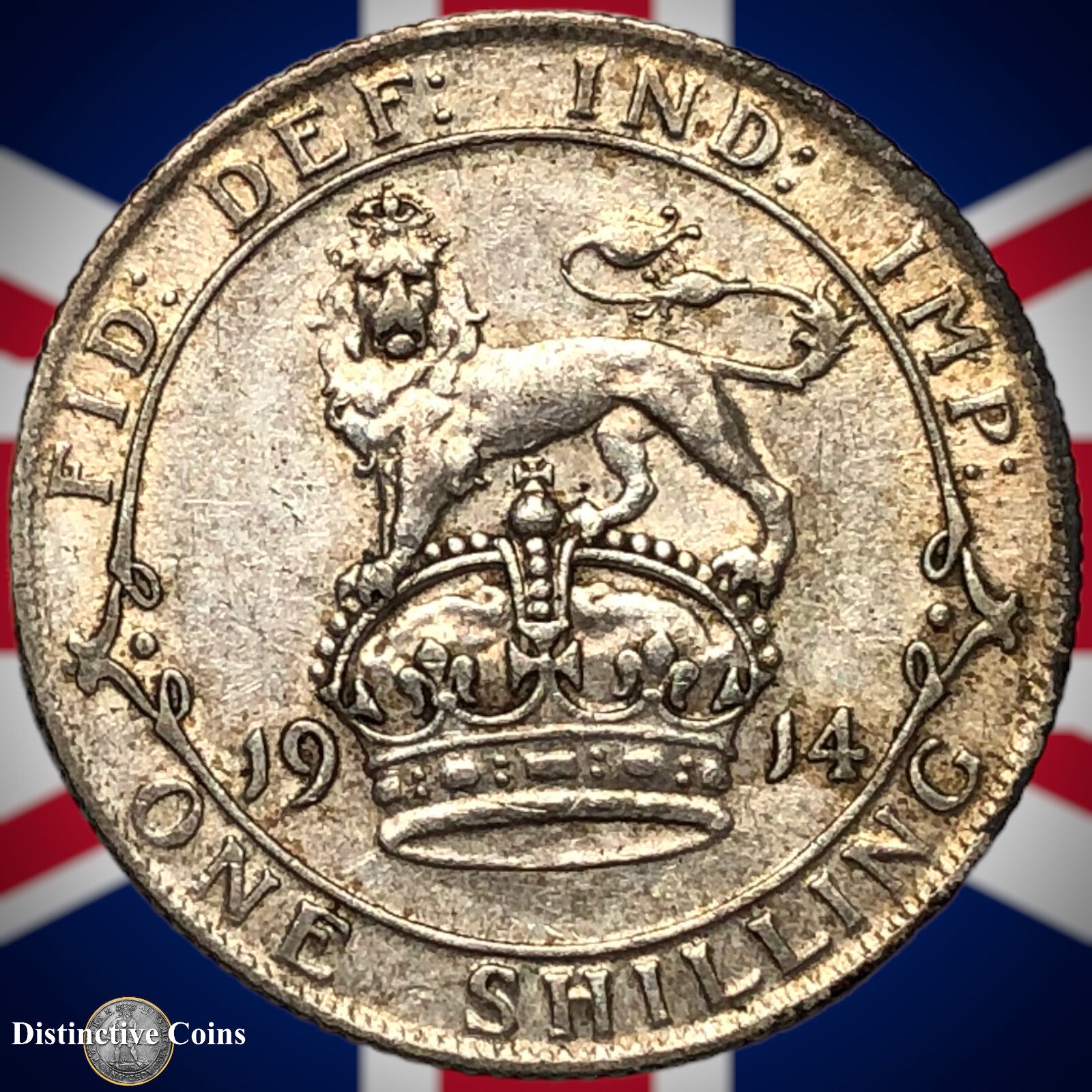 Great Britain 1914 One Shilling GB0932