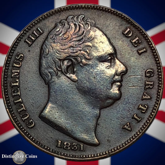 Great Britain 1831 Farthing 1/4d GB3360