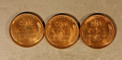 1947D Lincoln Wheat Cent Lot of 19 Pieces, High Grade