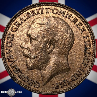 Great Britain 1925 Farthing 1/4d GB4824