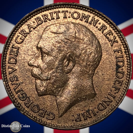 Great Britain 1925 Farthing 1/4d GB4824