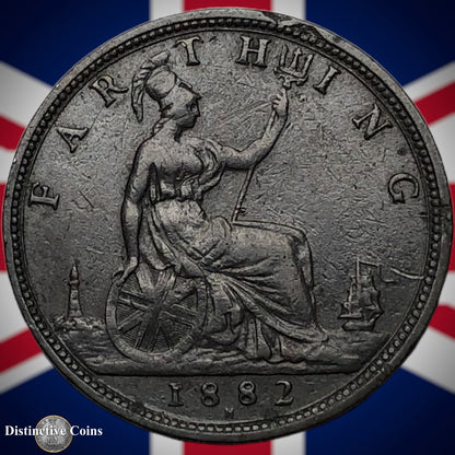 Great Britain 1882 H Farthing 1/4d GB4030