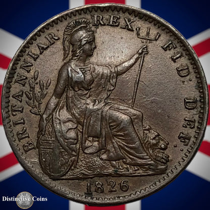 Great Britain 1826 Farthing 1/4d GB3328