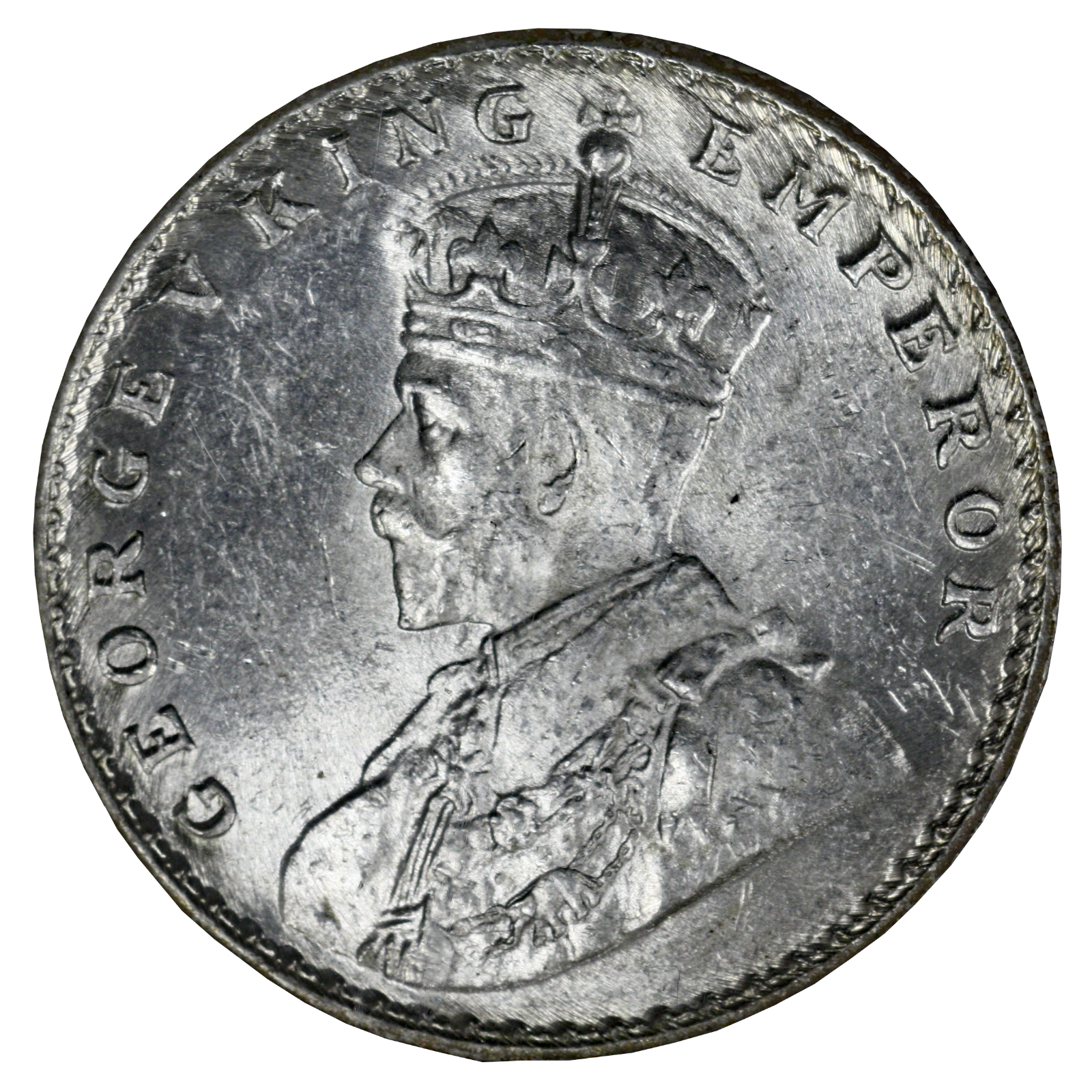 India 1919 B Rupee NNC Slab  S782