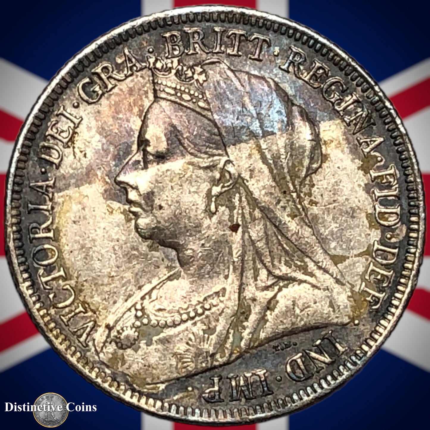 Great Britain 1900 British One Shilling GB0729