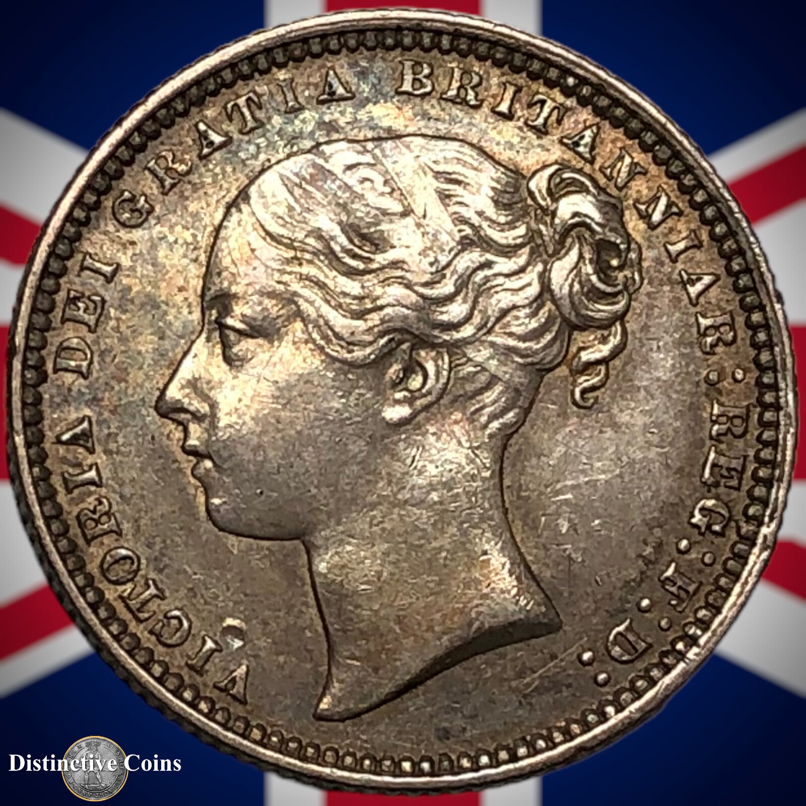 Great Britain 1870 British One Shilling GB0309