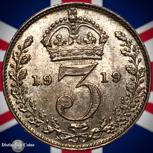 Great Britain 1919 Three Pence GB2184