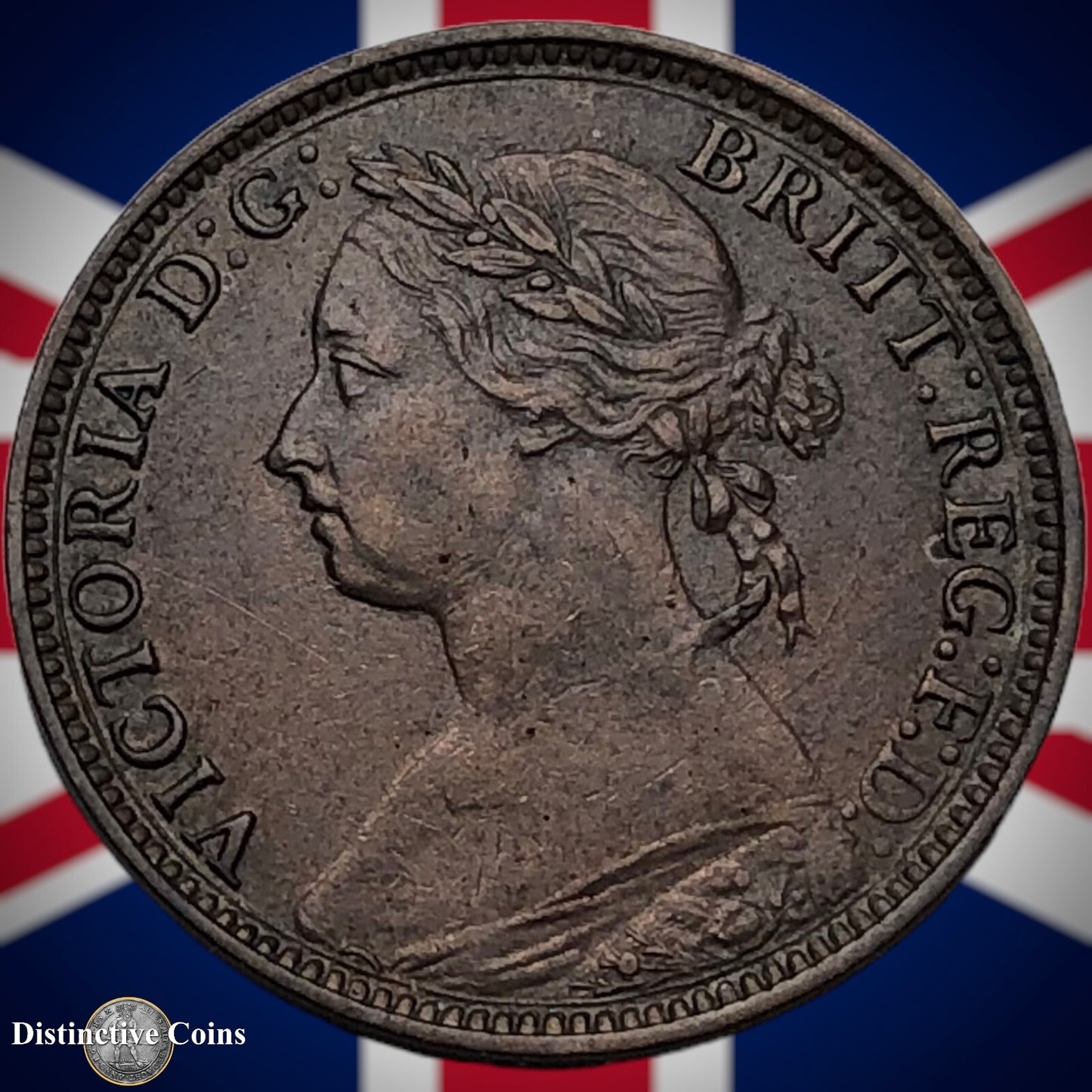 Great Britain 1881 H Farthing 1/4d GB3973