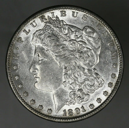 US 1891 S Morgan Dollar  A3095