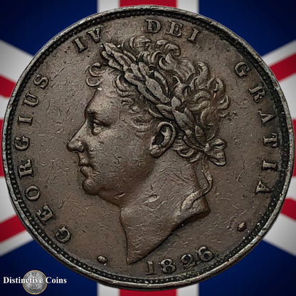 Great Britain 1826 Farthing 1/4d GB3319