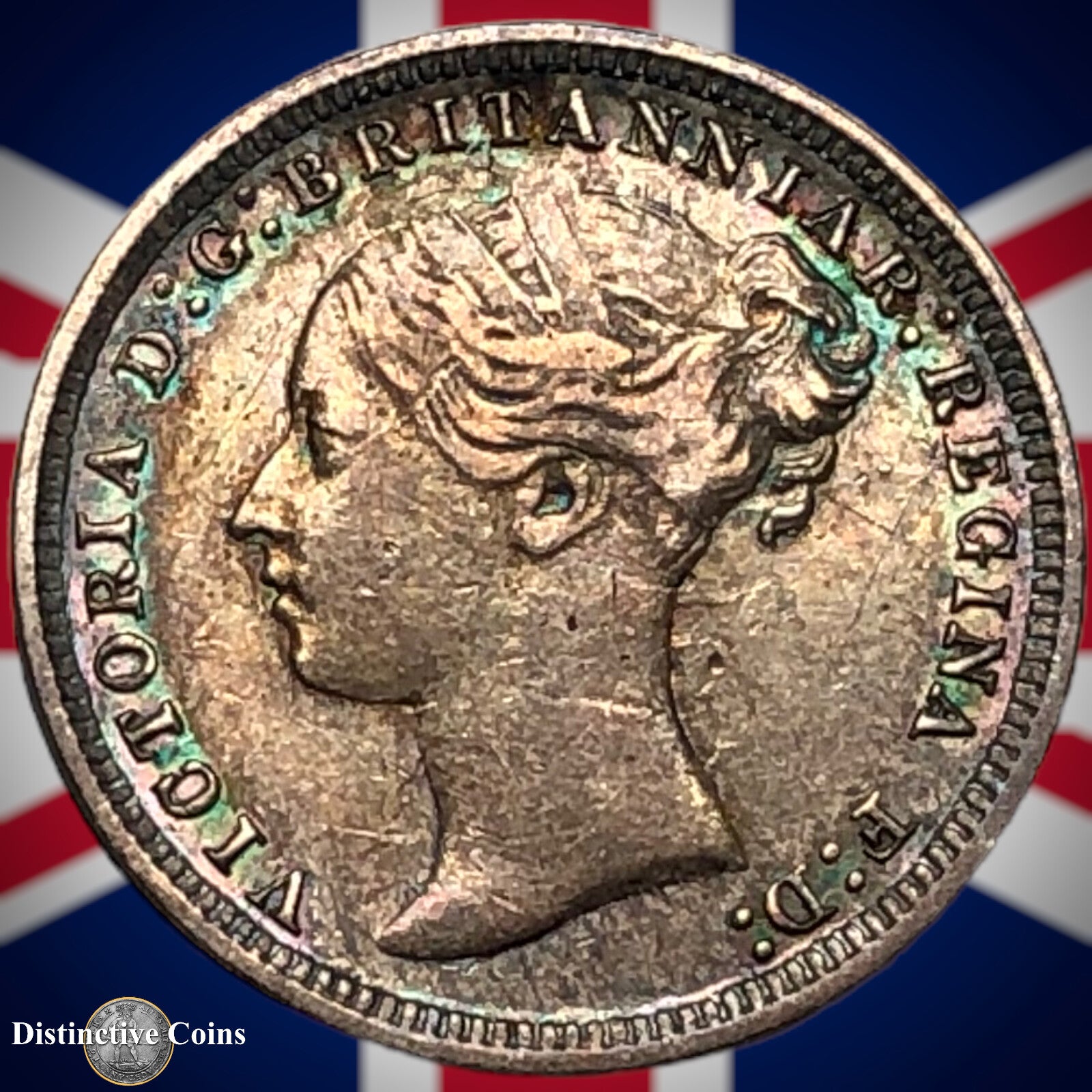 Great Britain 1874 Three Pence GB1863