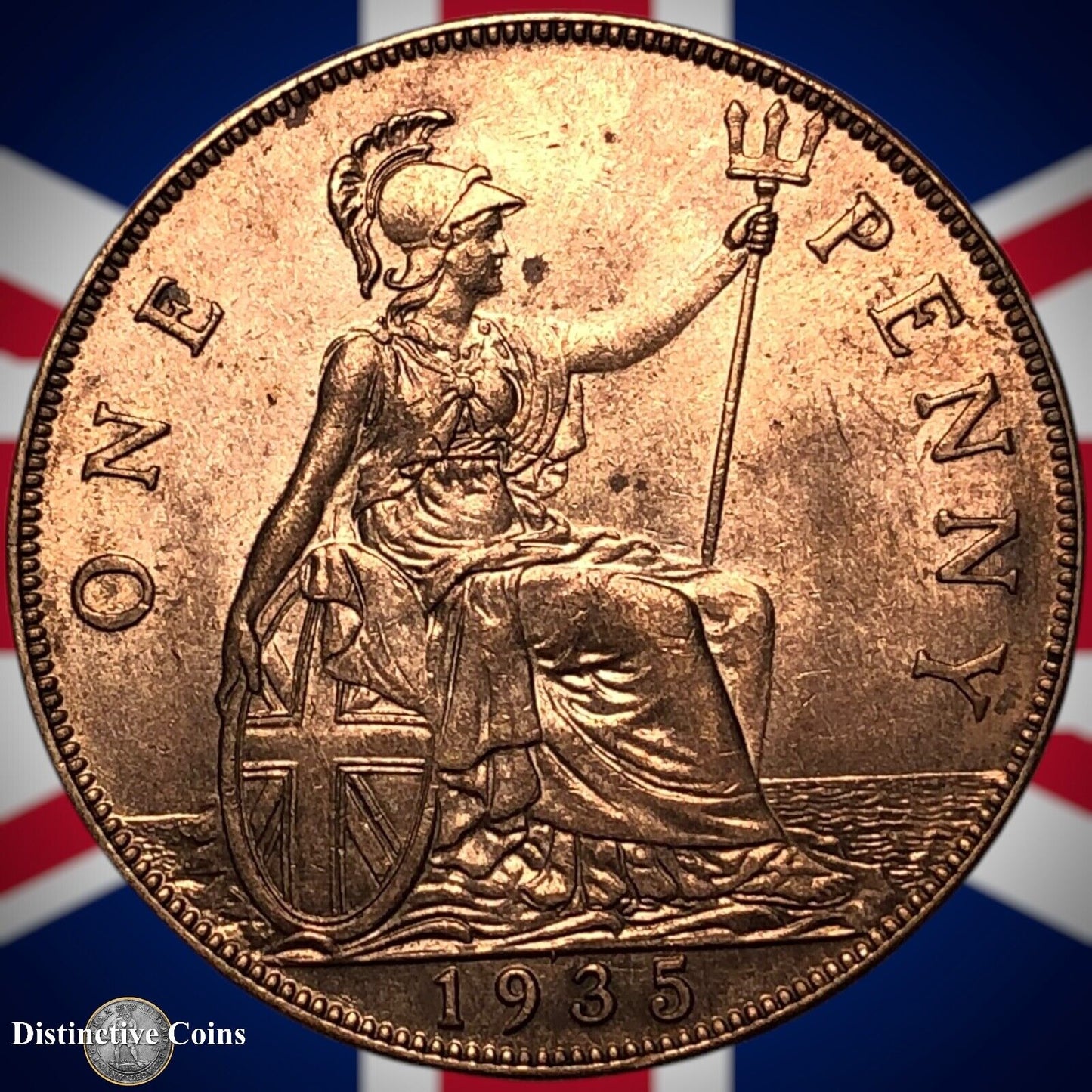 Great Britain 1935 Penny 1d GB7168