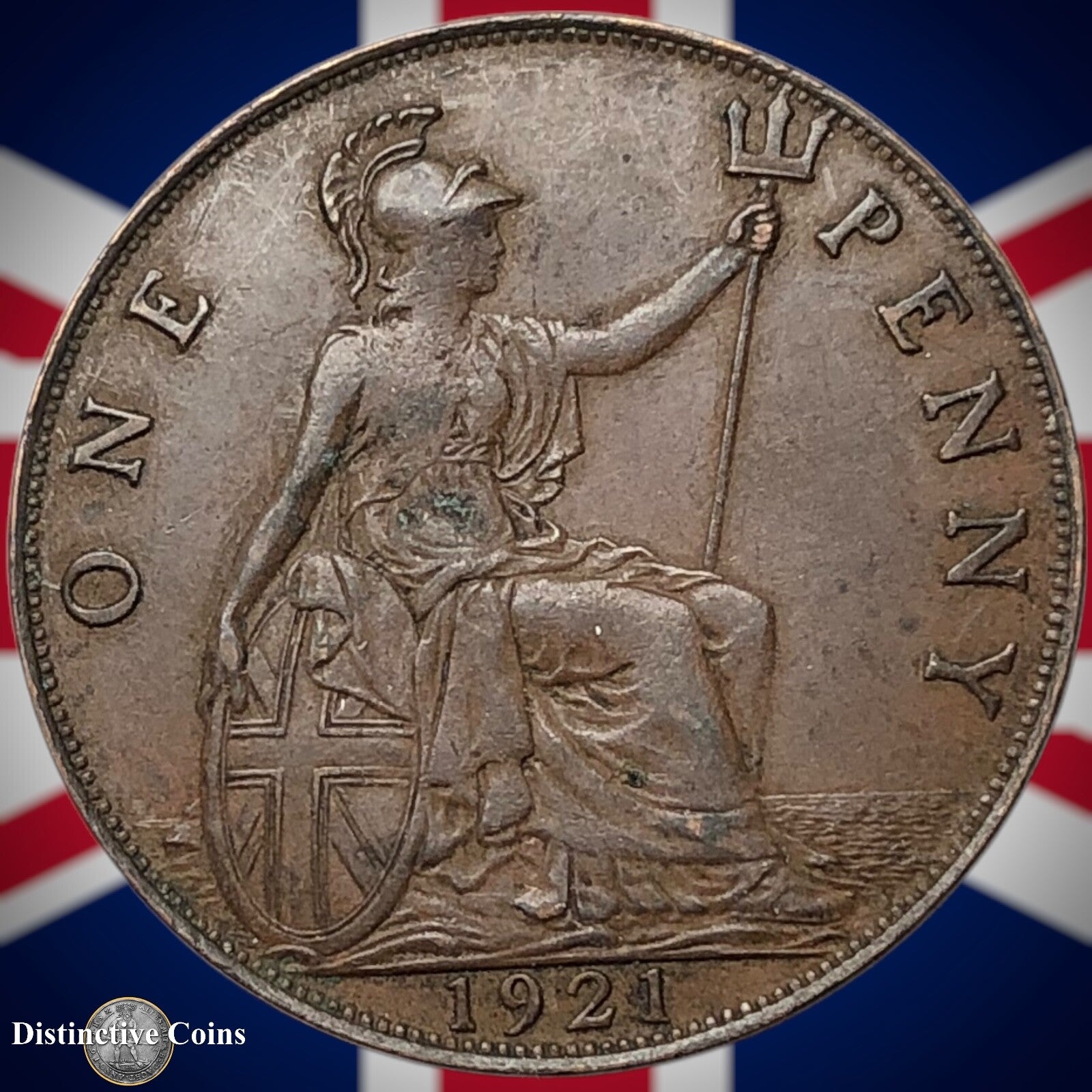 Great Britain 1921 Penny 1d GB6978