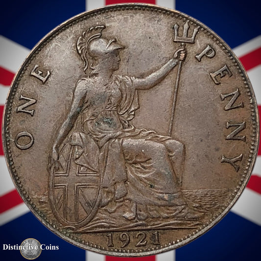 Great Britain 1921 Penny 1d GB6978