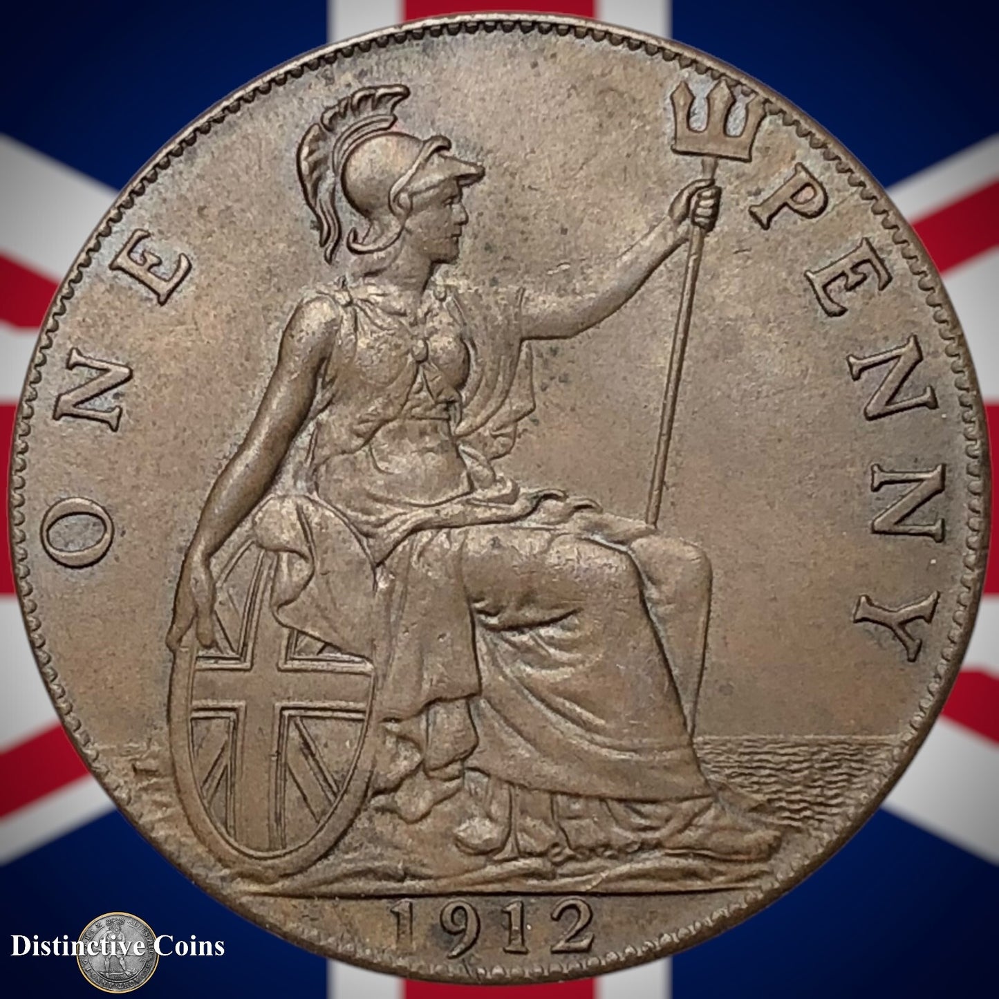 Great Britain 1912 Penny 1d GB6769