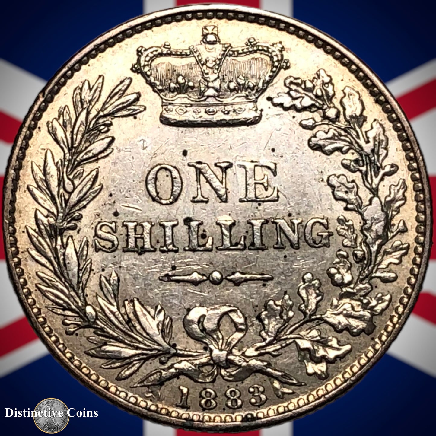 Great Britain 1883 British One Shilling GB0435