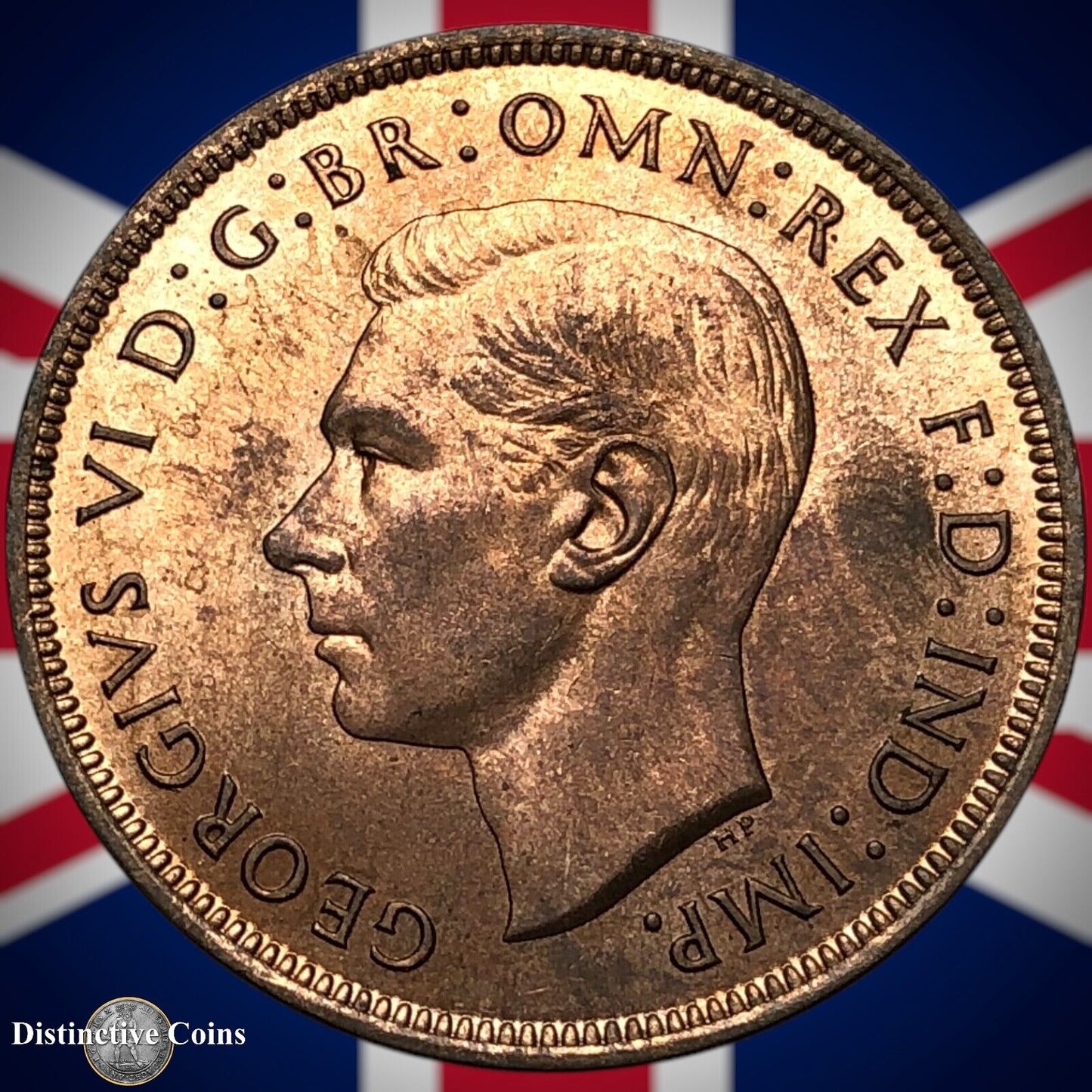 Great Britain 1938 Penny 1d GB7220