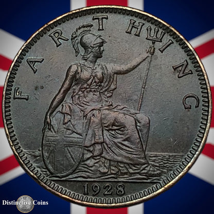 Great Britain 1928 Farthing 1/4d GB4859