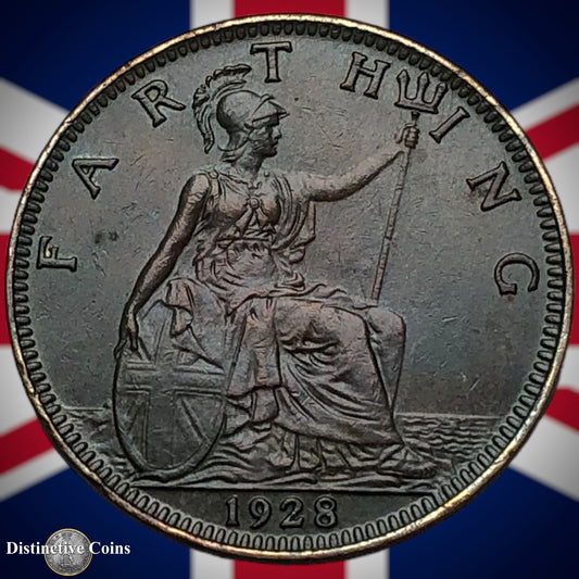 Great Britain 1928 Farthing 1/4d GB4859
