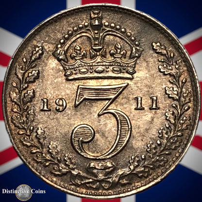 Great Britain 1911 Three Pence GB2141