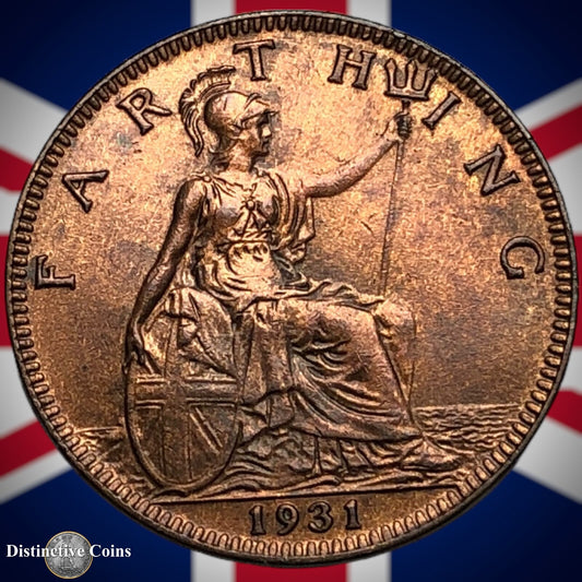 Great Britain 1931 Farthing 1/4d GB4907