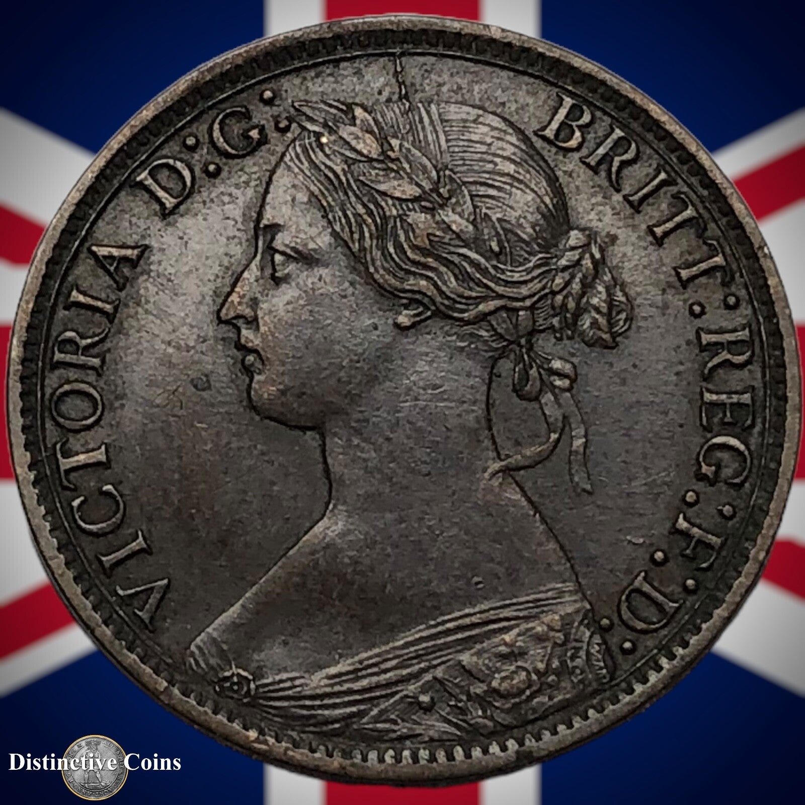 Great Britain 1866 Farthing 1/4d GB3558