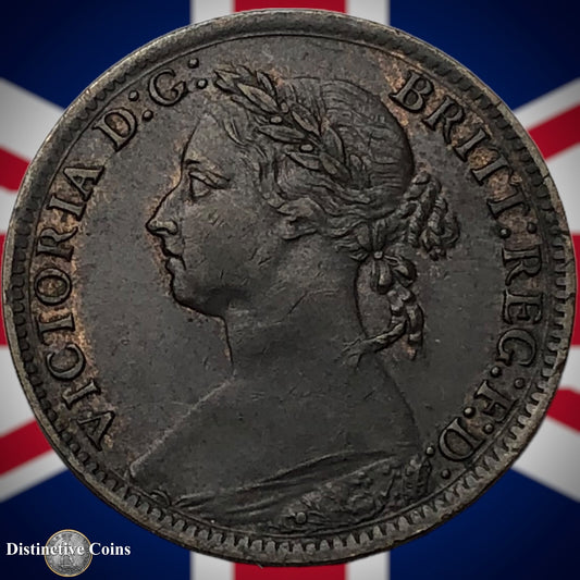 Great Britain 1884 Farthing 1/4d GB4109