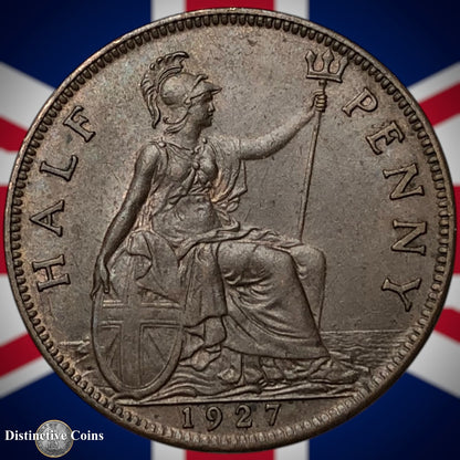 Great Britain 1927 Half Penny 1/2d GB5931