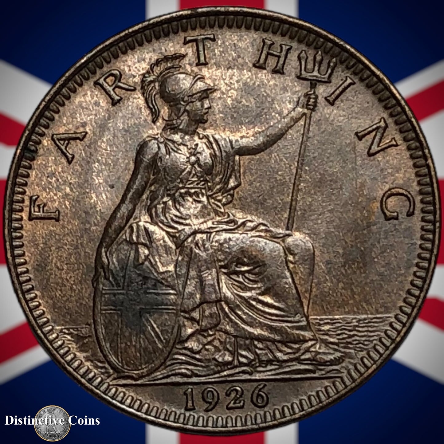 Great Britain 1926 Farthing 1/4d GB4833