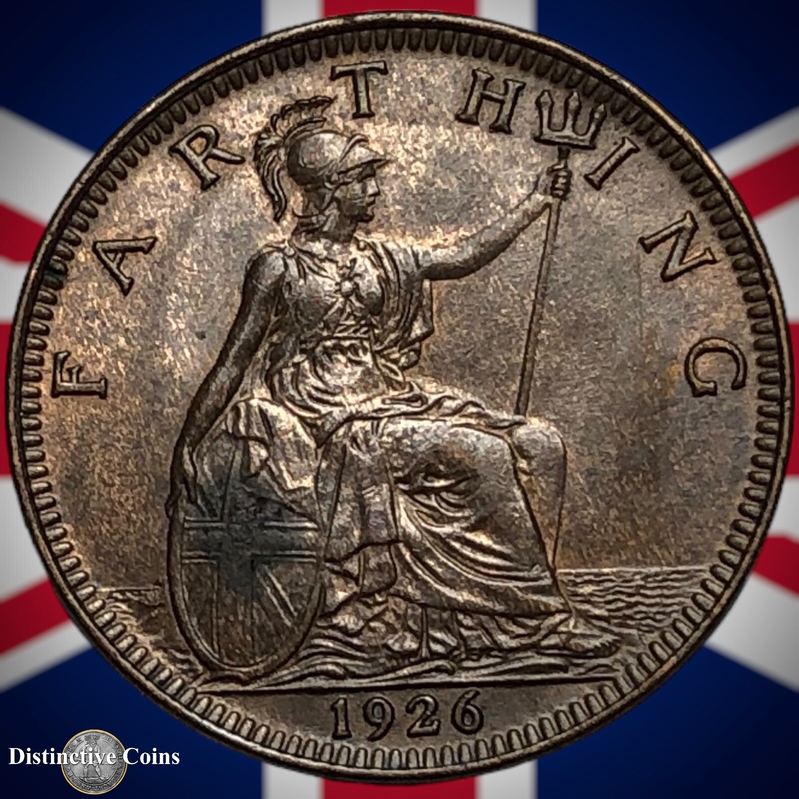 Great Britain 1926 Farthing 1/4d GB4833