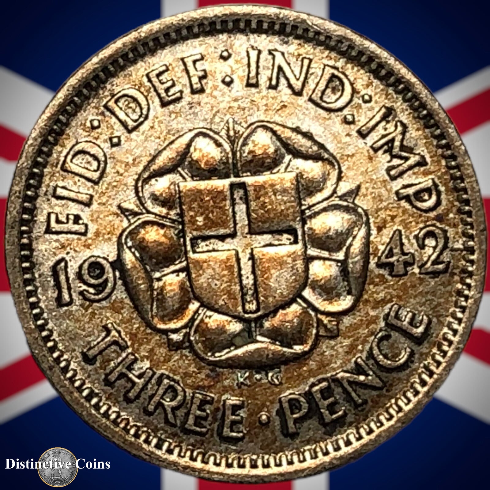 Great Britain 1942 Three Pence GB2334