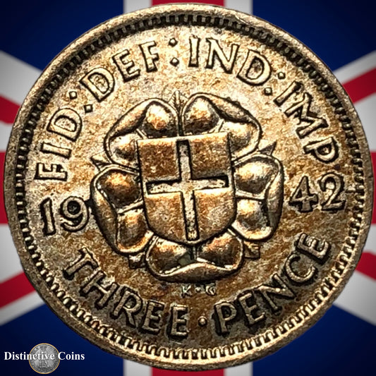 Great Britain 1942 Three Pence GB2334