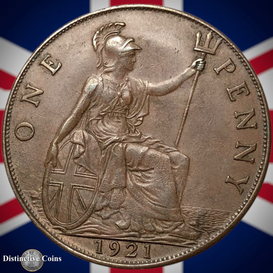Great Britain 1921 Penny 1d GB6986