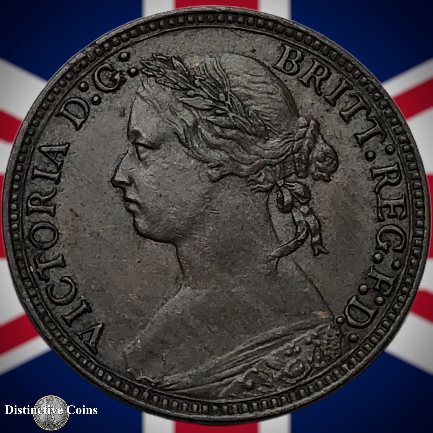 Great Britain 1878 Farthing 1/4d GB3800