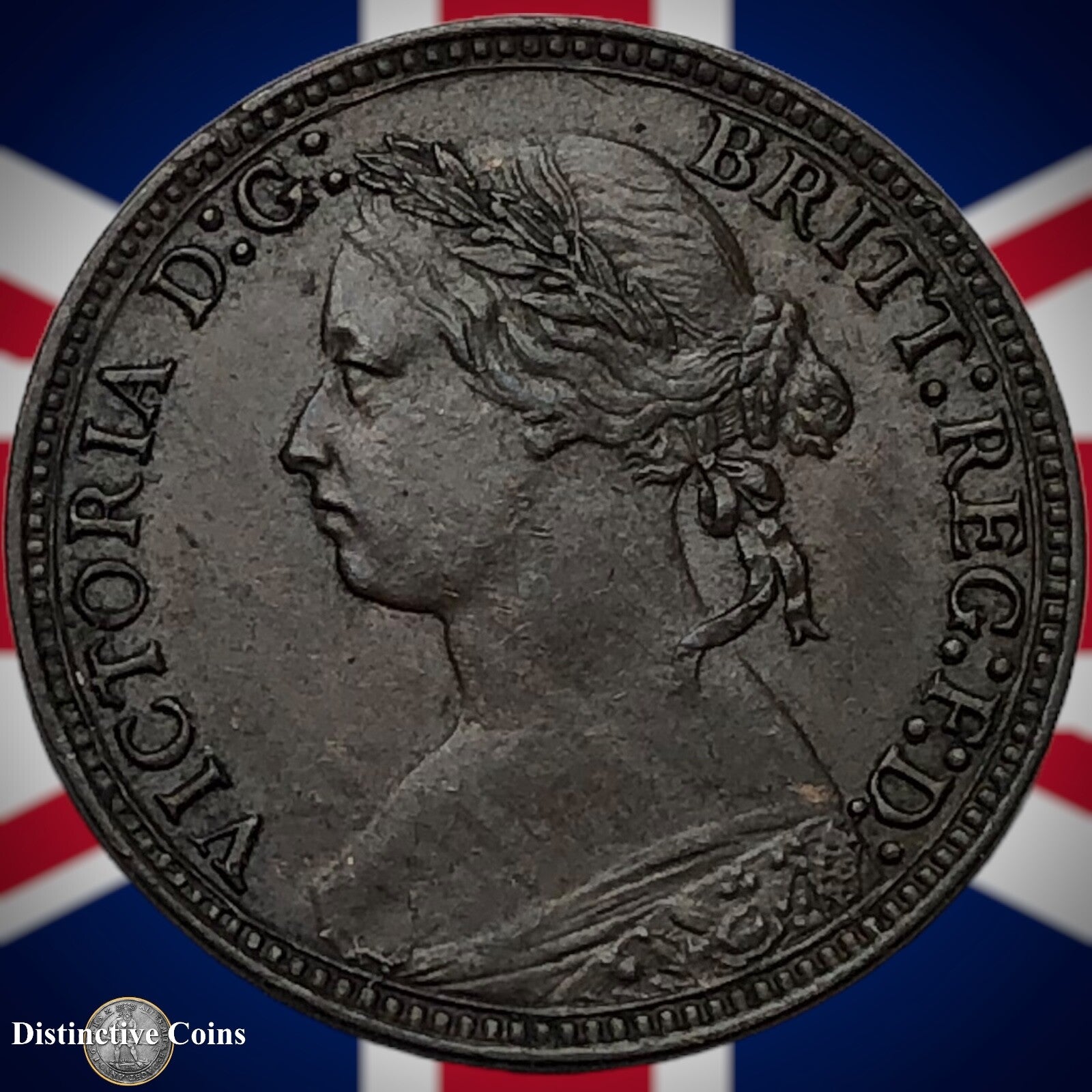 Great Britain 1878 Farthing 1/4d GB3800