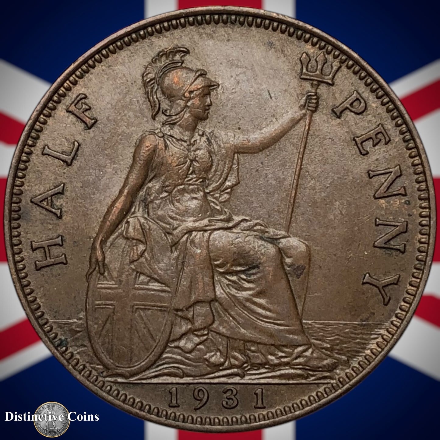 Great Britain 1931 Half Penny 1/2d GB5964