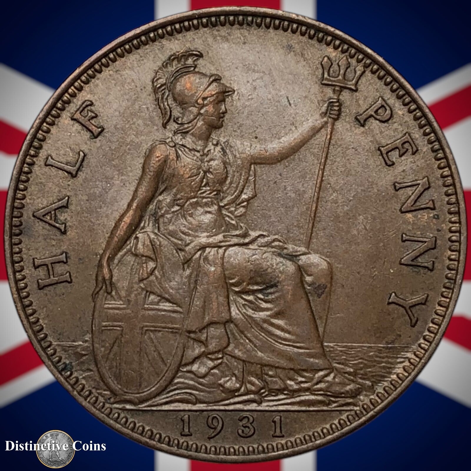 Great Britain 1931 Half Penny 1/2d GB5964